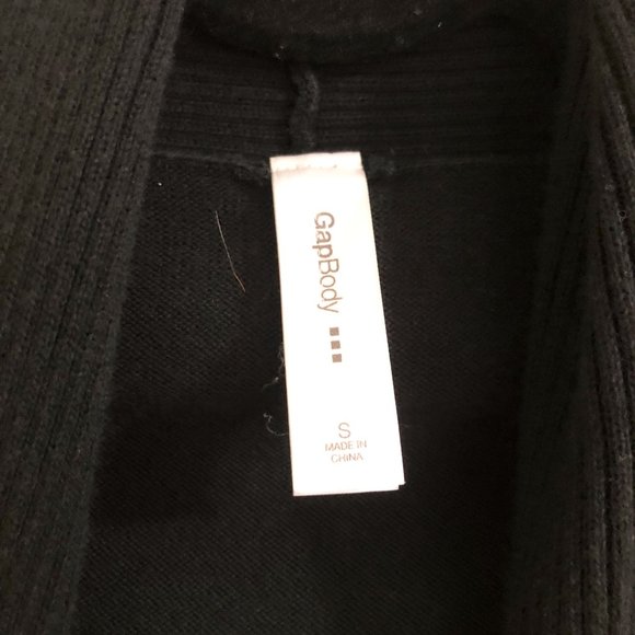 Gap Body Black Open Front Cardigan Size Small - Picture 2 of 7